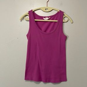Victoria’s Secret light purple ribbed tank top. Sz medium